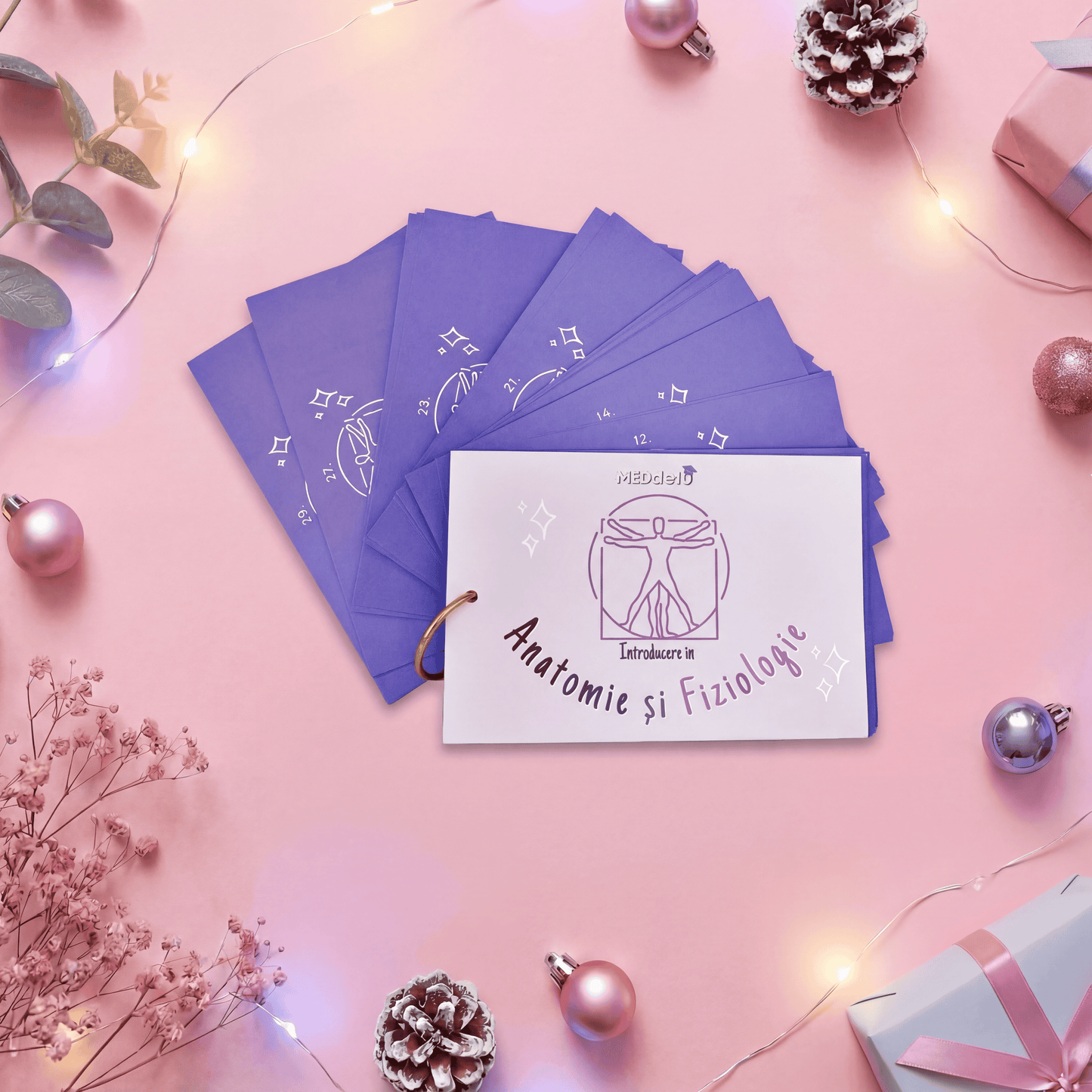 Pachet CAIETde10 + Flashcard MEDde10