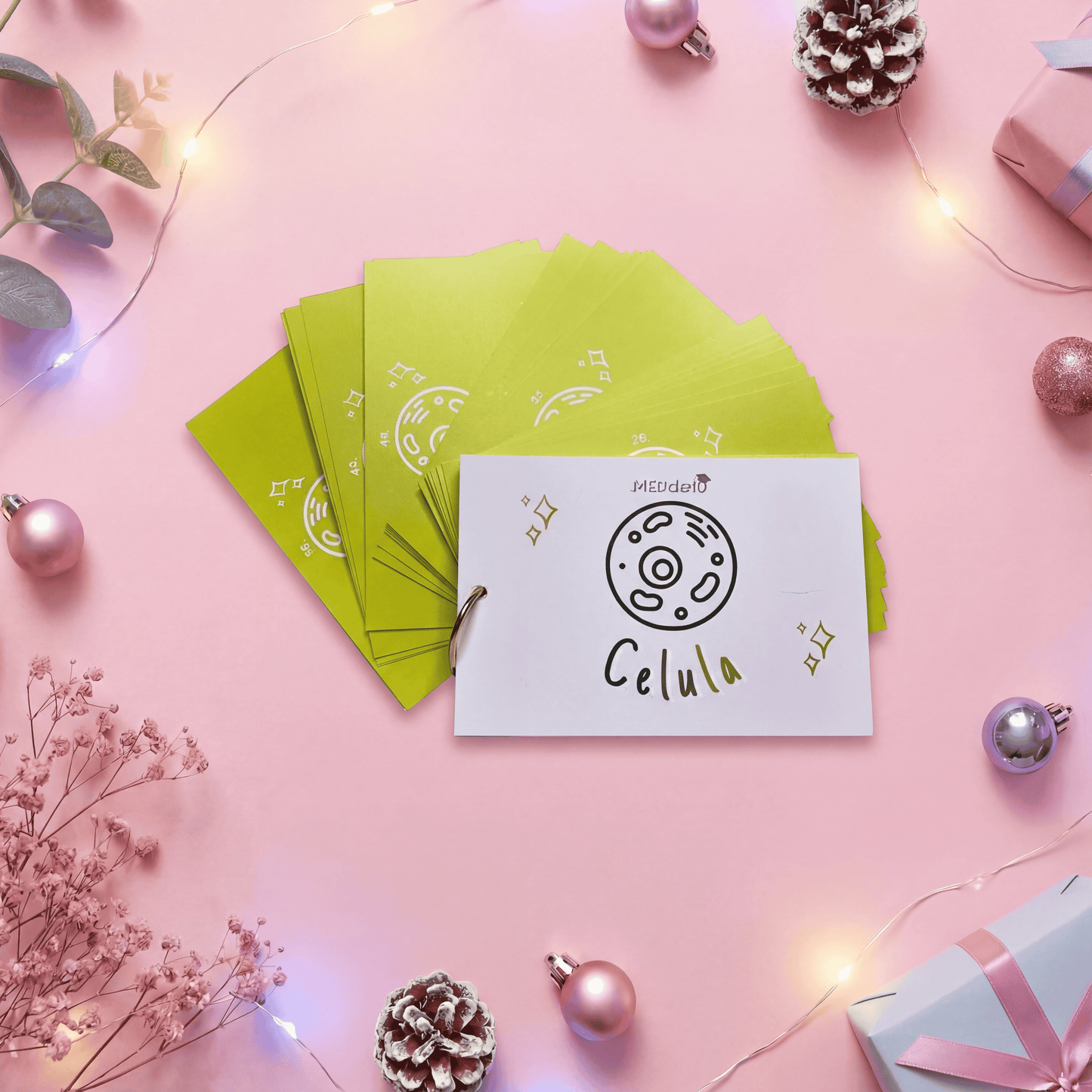 Pachet CAIETde10 + Flashcard MEDde10