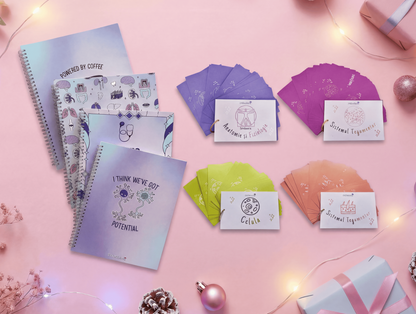 Pachet CAIETde10 + Flashcard MEDde10