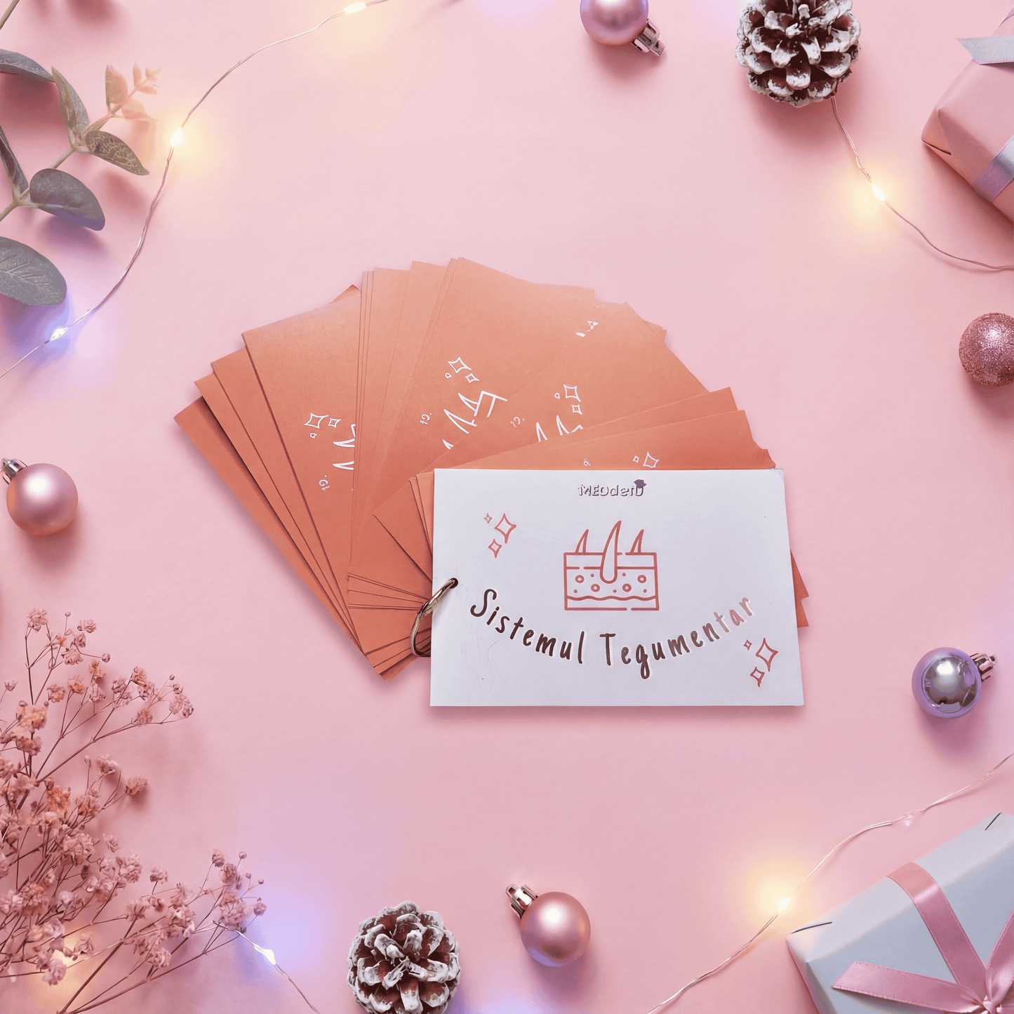 Pachet CAIETde10 + Flashcard MEDde10