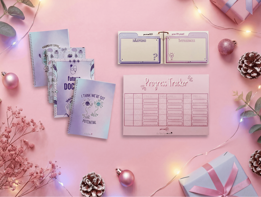 Pachet CAIETde10 + Flashcard & Progress Tracker